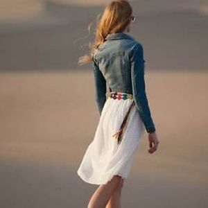 HD in Paris Blanched Eyelet Dress